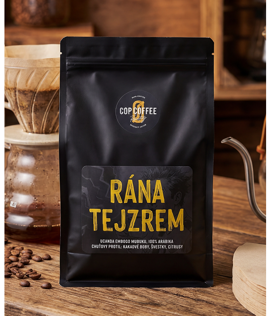 pražená káva Uganda Embogo Mubuku